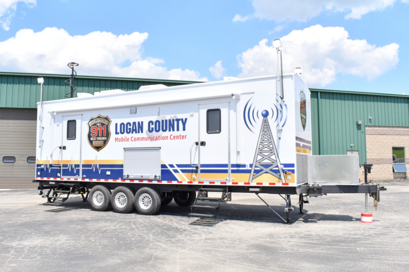 An exterior view of the Command 35-5WS SO made for Logan, WV.