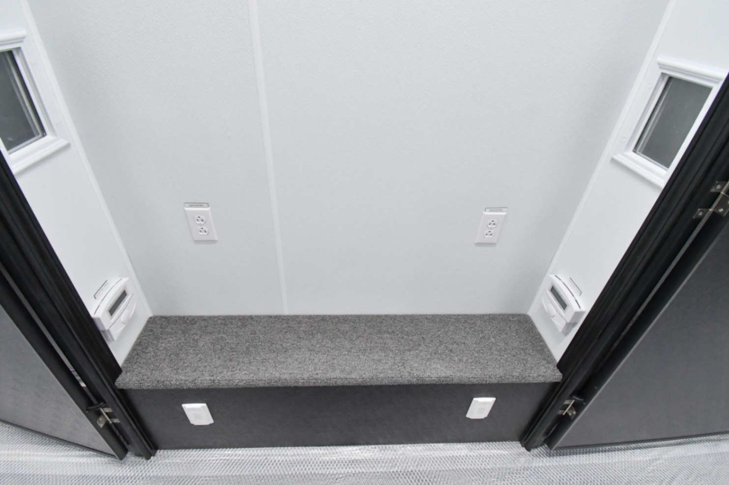 An interior view of the 31Bleacher Mod made for Burien, WA.