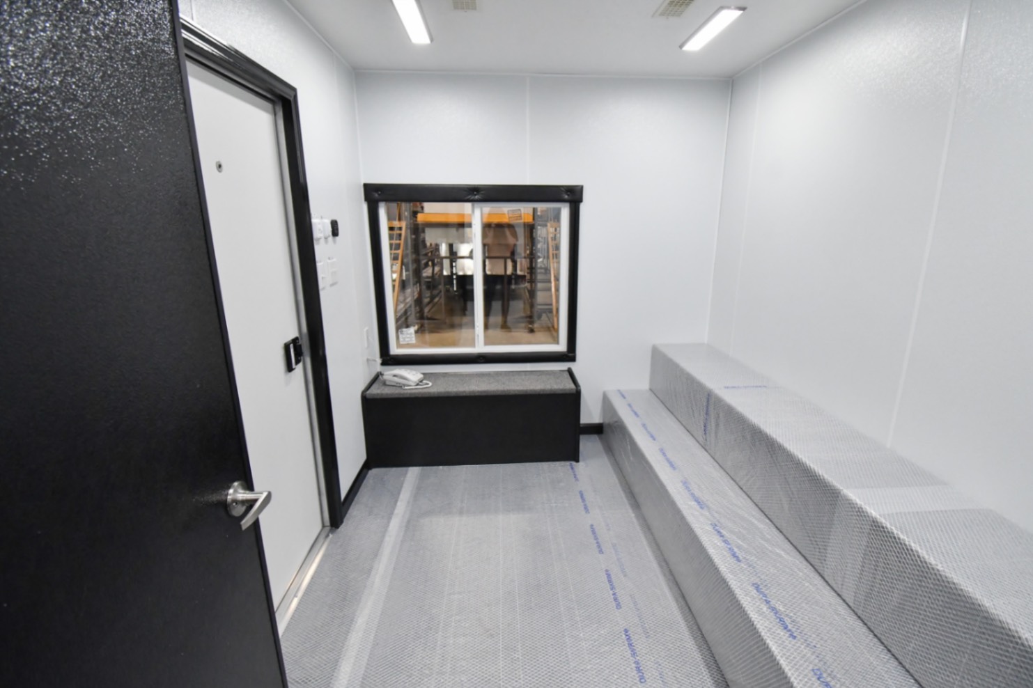 The second room inside the 31Bleacher MOD made for Burien, WA.