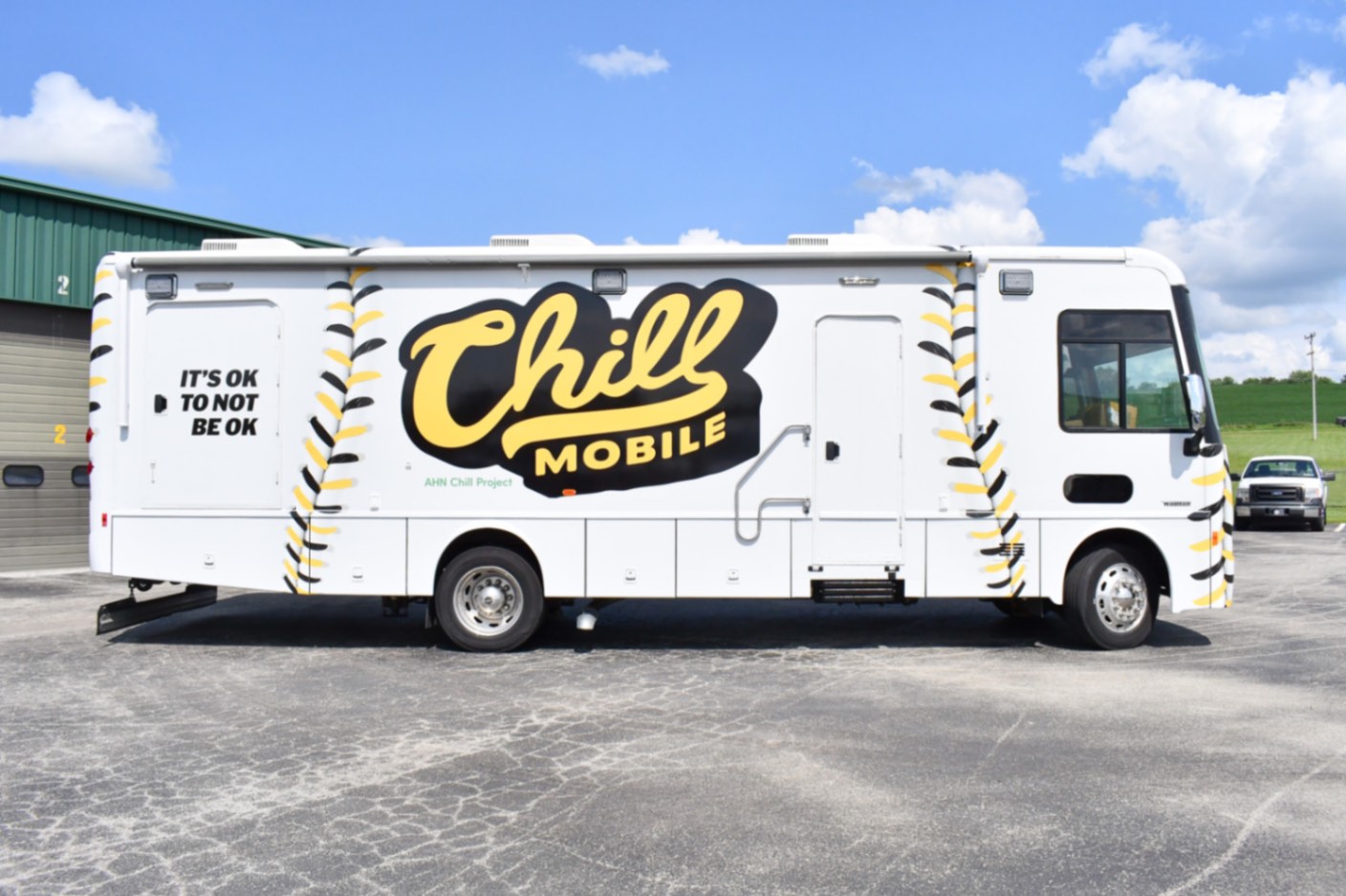 A side view of the Chill Mobile made for Pittsburgh, PA.