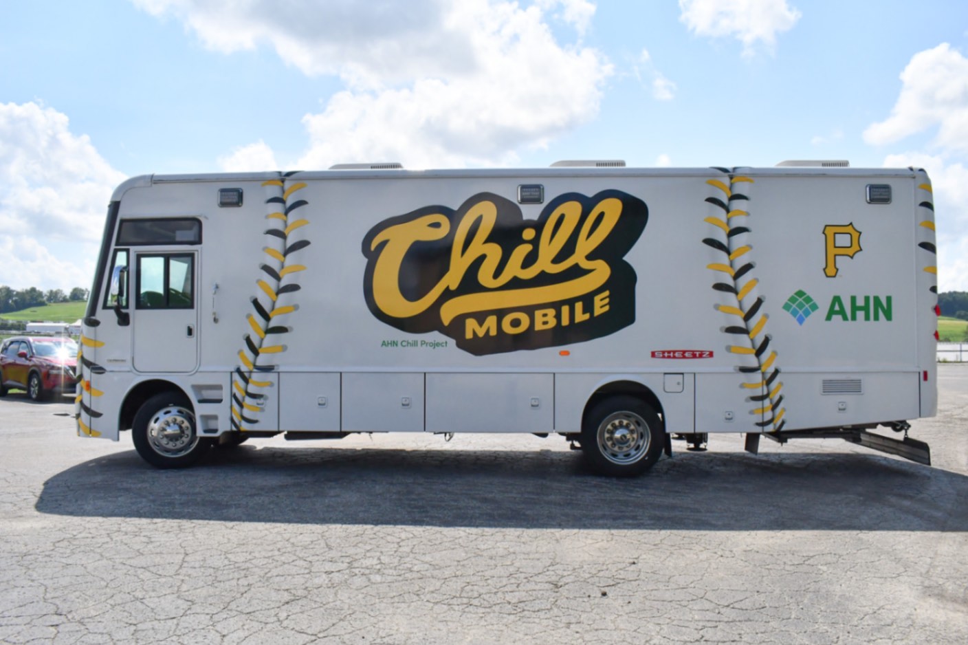 An alternate side view of the Chill Mobile made for Pittsburgh, PA.