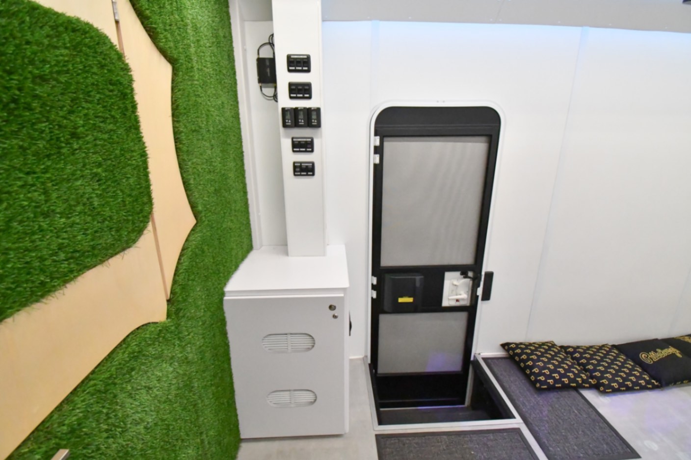 An interior view of the Chill Mobile made for Pittsburgh, PA.